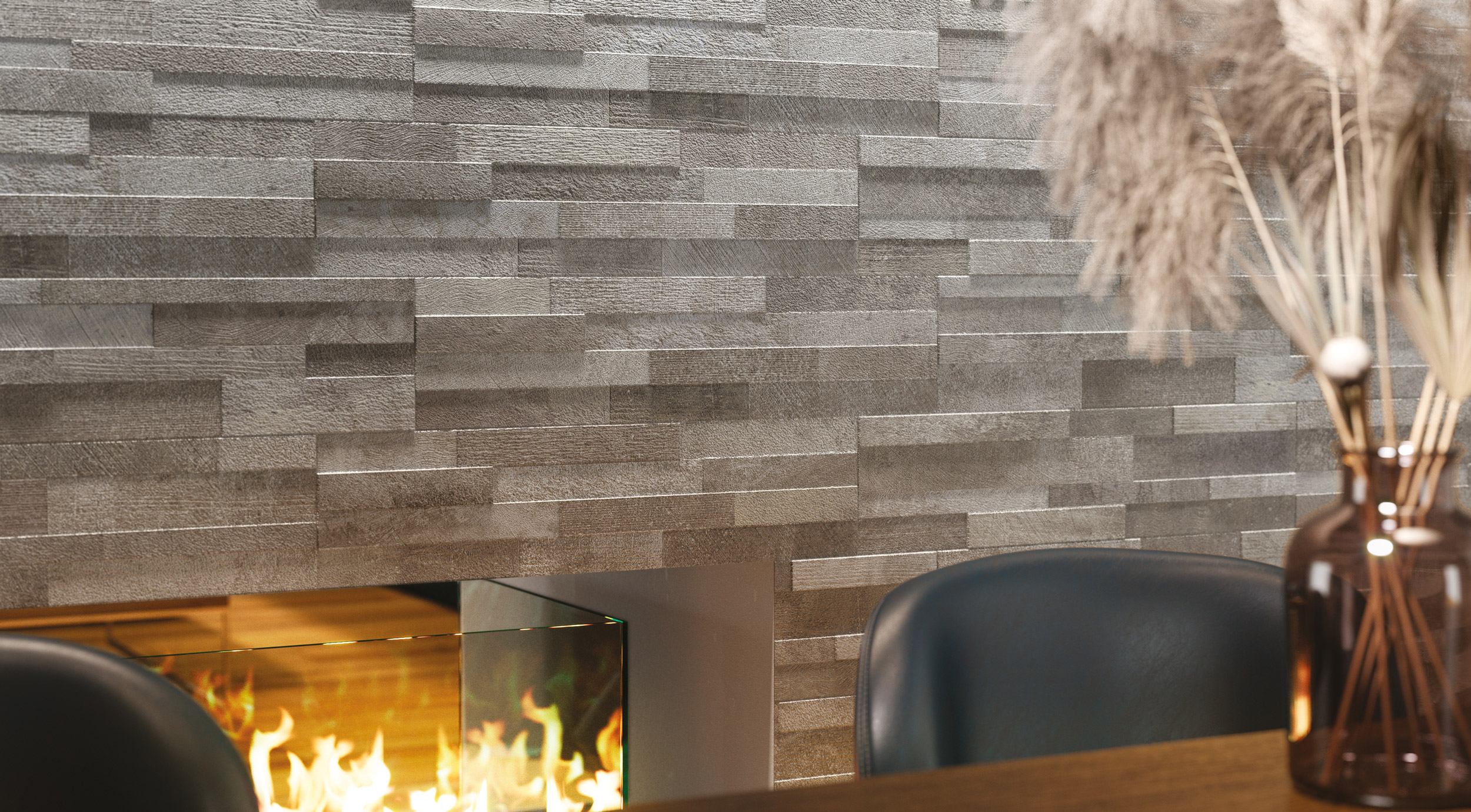 Volcano 3D Grey